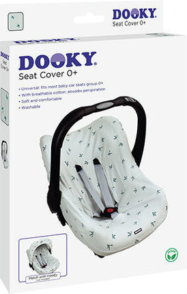 Dooky Autostoelhoes Seat Cover 0+ Zwaluw Grijs Jade