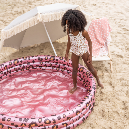 Swim Essentials Zwembad Kind Tijgerprint Roze 1,5M