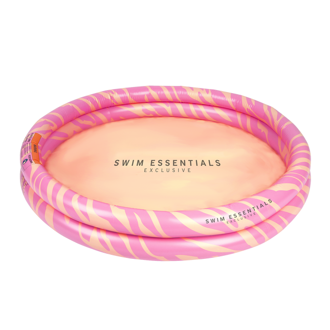 Swim Essentials Piscine Zebra Pink 1m