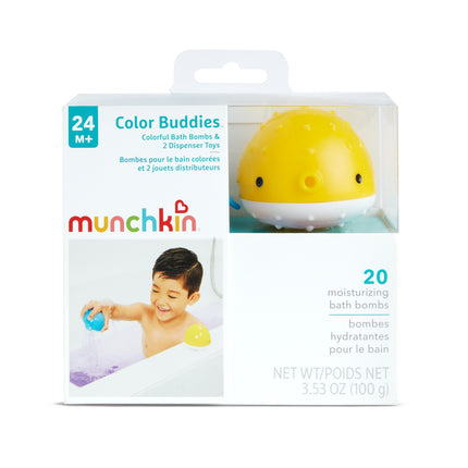 Munchkin Badspeelgoed Color Buddies met Bruistabletten