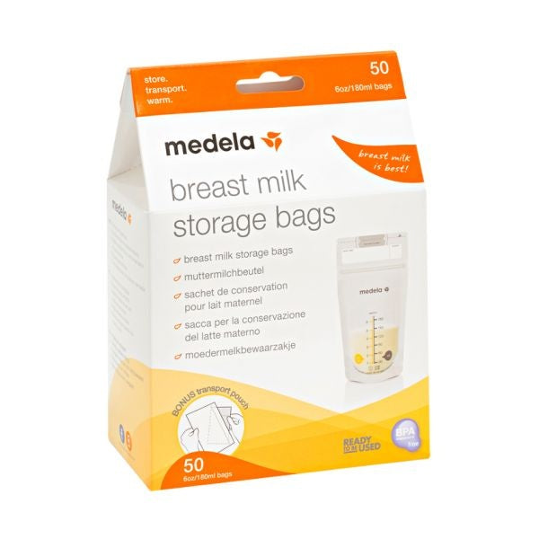 Medela Sacs de conservation pour le lait maternel 180CC