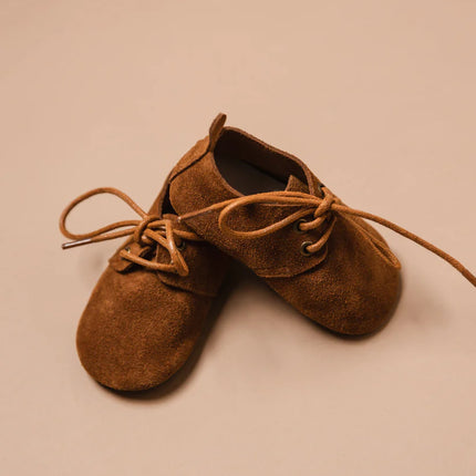 Baby Dutch Baby Schoentjes Nova Camel Suede