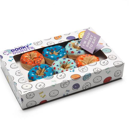 Dooky Babysokjes Donut Blueberry Orange 3 paar