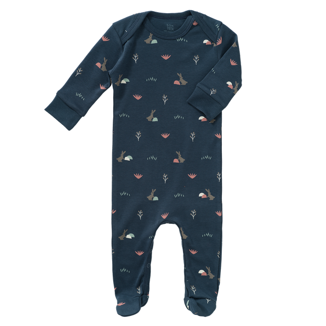 Fresk Baby Pyjama Rabbit Met Voeten Mood Indigo