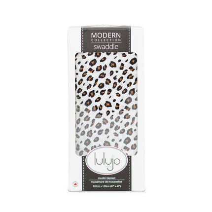 Lulujo Hydrofiele Doek Leopard 120x120cm