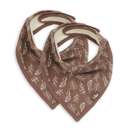 Jollein Slabbetje Bandana Meadow Chestnut 2st