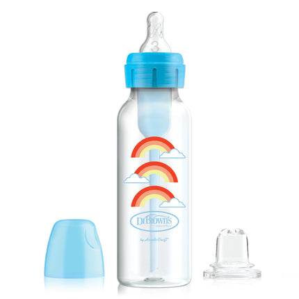 Dr. Brown's Options+ Bottle to Sippystarterkit SH 250ml blauw