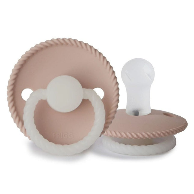 Frigg Speen Maat 1 Rope Night Blush Silicone