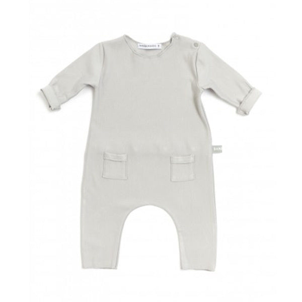 Bamboom Baby Jumpsuit Grijs/Ivoor