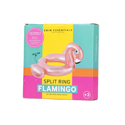 Swim Essentials Bandeau de natation Flamingo Enfant Rose Or 43cm