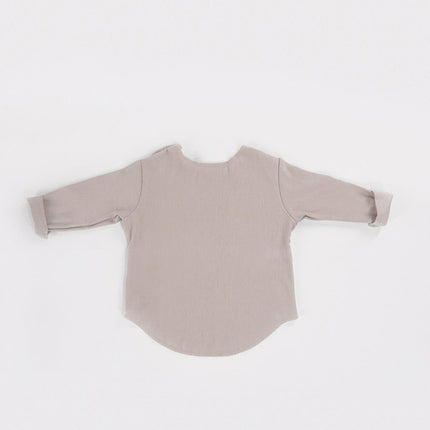 Bamboom Baby Shirt Lange Mouw Sand