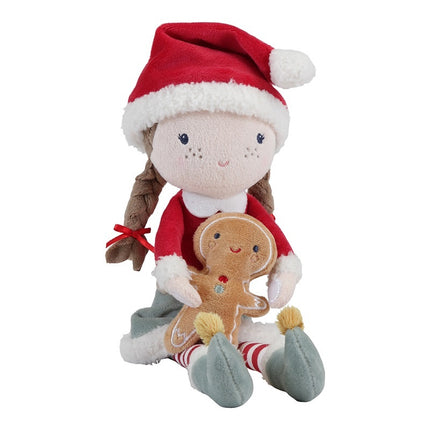 Little Dutch Knuffelpop Rosa Kerst 35cm