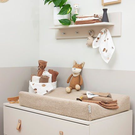 Meyco Aankleedkussenhoes Teddy Sand 50X70cm