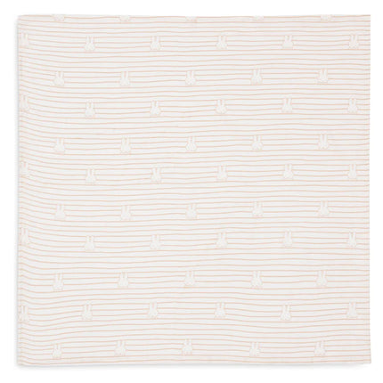 Jollein Hydrofiele Doek Miffy Stripe Biscuit 70cm 3St