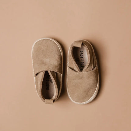 Baby Dutch Baby Schoentjes Lou Sand Suede