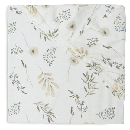 Jollein Hoeslaken Jersey Wild Flowers 60x120cm