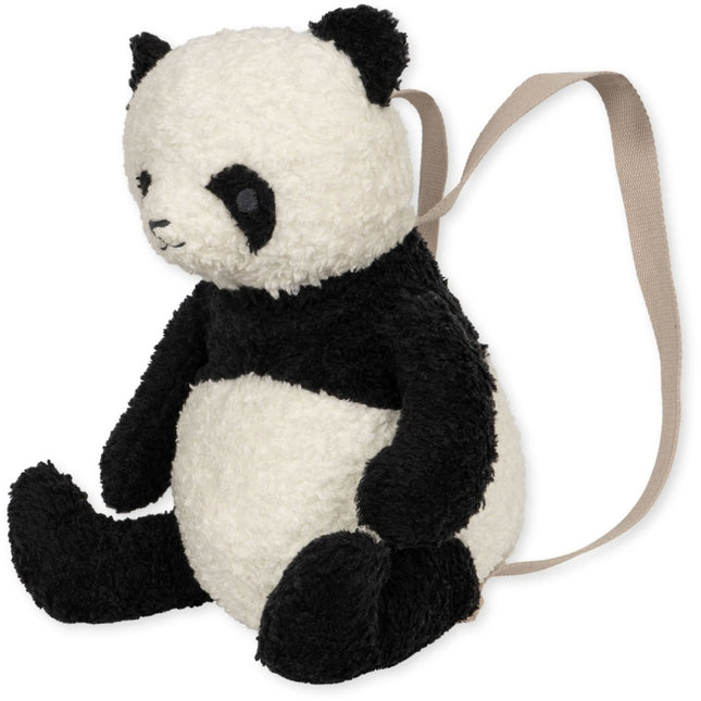 Konges Slojd Rugzak Teddy Panda Off White