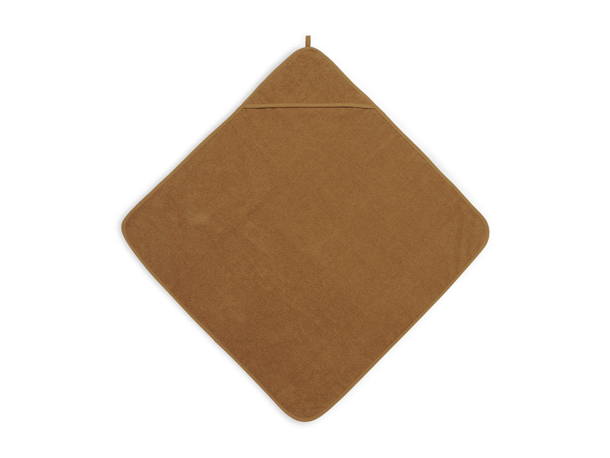 Jollein Badcape Baby Badstof Caramel 75x75cm