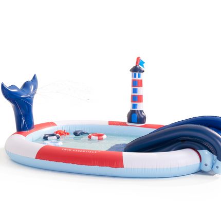 Swim Essentials Zwembad Kind Glijbaan Walvis 2,10M