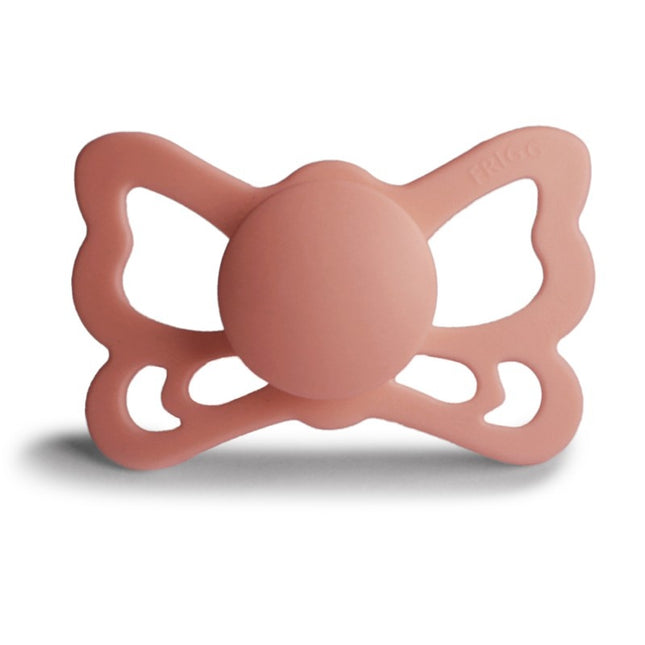 Frigg Speen Maat 2 Butterfly Anatomical Pretty Peach Silicone