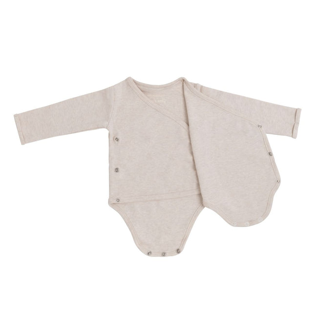 Baby's Only Romper Lange Mouw Melange Warm Linen