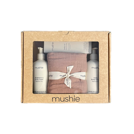 Mushie Coffret Cadeau Soin de la peau Parfum + 1 Nounours Mushie Gratuit