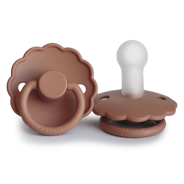 Frigg Speen Maat 1 Daisy Rose Gold Silicone