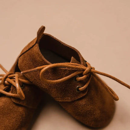 Baby Dutch Baby Schoentjes Nova Camel Suede