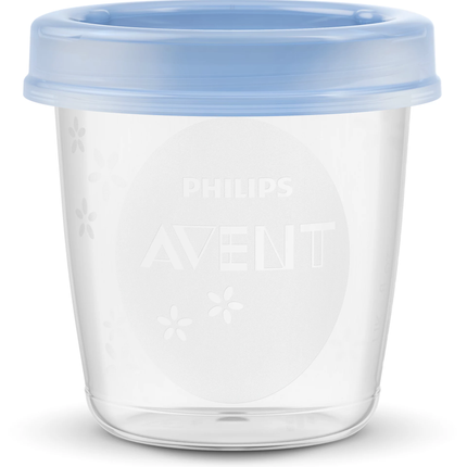 Philips Avent Tasses de conservation du lait maternel 180ml 5pcs