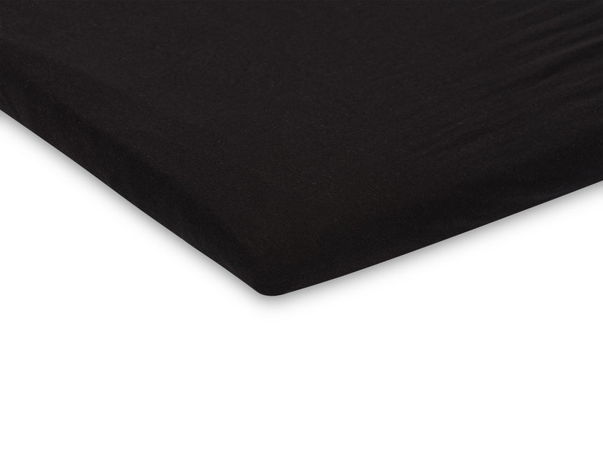 Jollein Hoeslaken Jersey Boxmatras Zwart 75x95cm