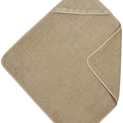 Meyco Badcape Baby Ruffle Taupe 80X80cm