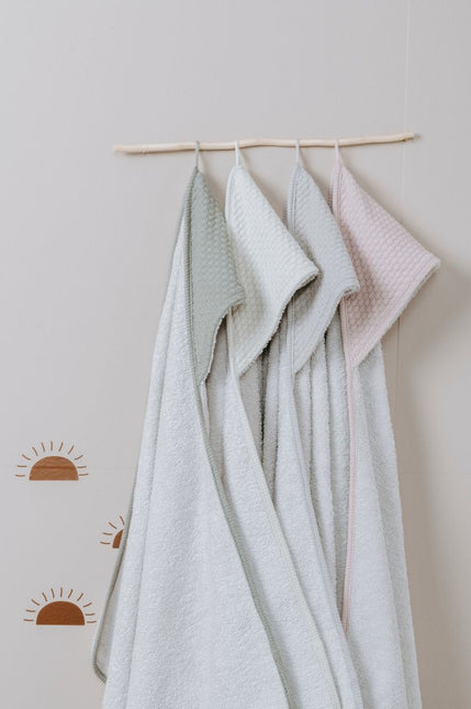 Baby's Only Badcape Baby Sky Warm Linen 75X85cm