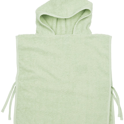 Meyco Badponcho 1-3 Jaar Basic Badstof Soft Green