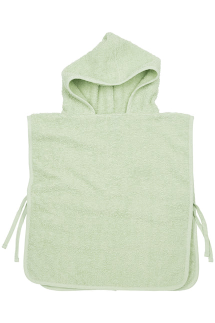 Meyco Badponcho 1-3 Jaar Basic Badstof Soft Green