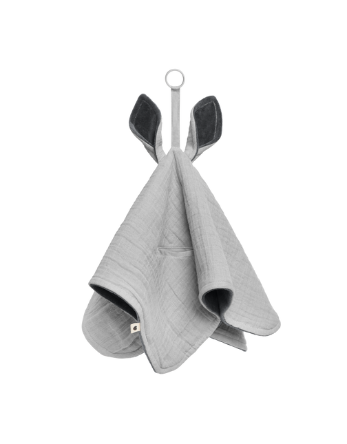 BIBS Hydrofielen Doek Kangaroo Cloud/Iron 40x40cm