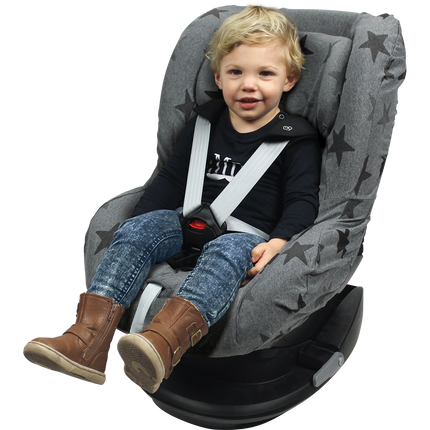 Dooky Autostoelhoes Seat Cover Groep 1 Grey Stars