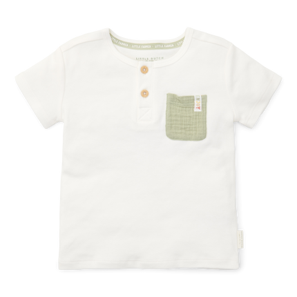 Little Dutch T-shirt korte mouw Off White Farm Life