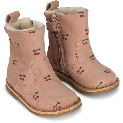 Konges Slojd Baby Schoentjes Boots Cherry