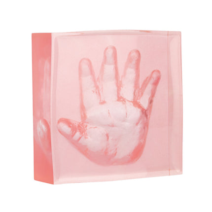 Dooky Fotolijst Crystal Memories 2D Hand Voet Afdruk 10X10Cm