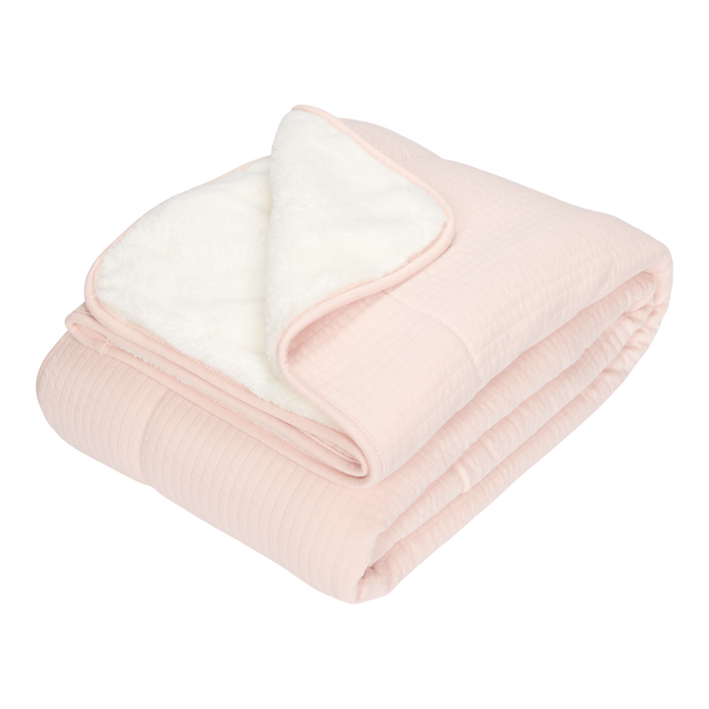 Little Dutch Ledikantdeken Pure Soft Pink