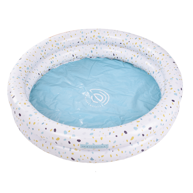 Swim Essentials Bleu piscine/blanc 1m