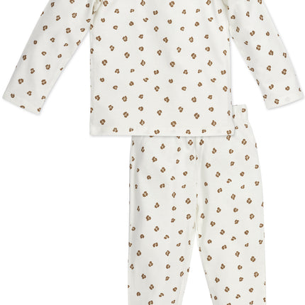 Meyco Baby Pyjama Mini Panter Offwhite