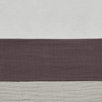 Jollein Wieglaken Wrinkled Cotton Chestnut 75x100cm