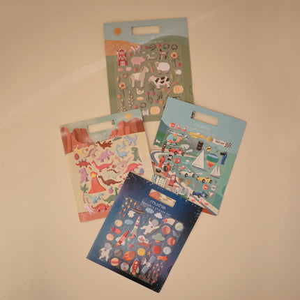 Mushie Stickerboek Race Cars