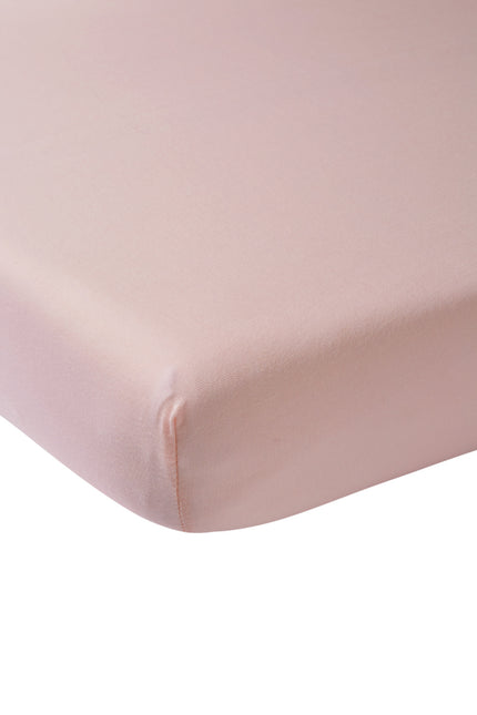 Meyco Hoeslaken Jersy Boxmatras Oudroze 75x95cm