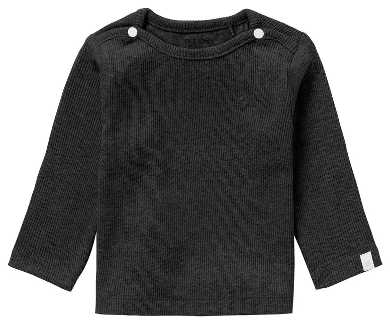 Noppies Baby Shirt Natal Dark Grey Melange