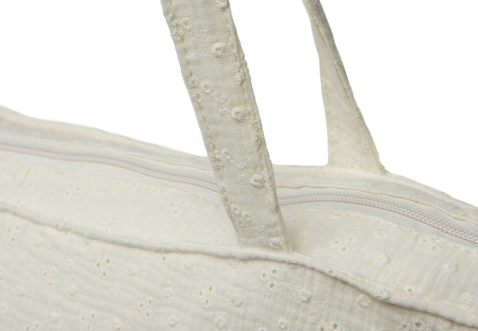 Jollein Luiertas Embroidery Ivory