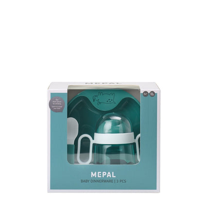 Mepal Kinderservies Set Mio 3 delig Deep Turquoise