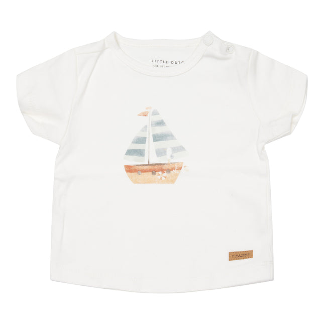 Little Dutch Baby Shirt Korte Mouwen White