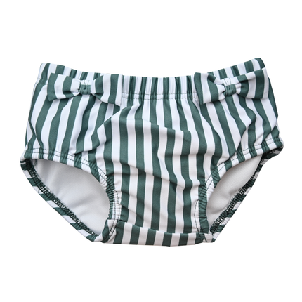 Slipstop Zwembroek Kind Green Bay Stripe Meisje